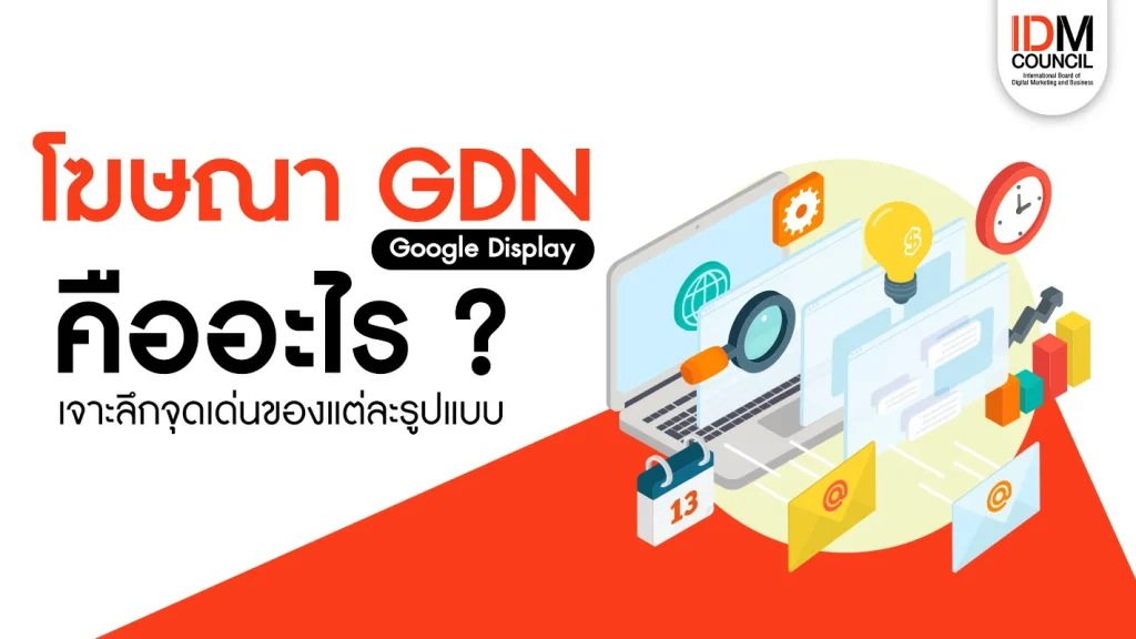 โฆษณา GDN (Google Display) คืออะไร เจาะลึกจุดเด่นของแต่ละรูปแบบ