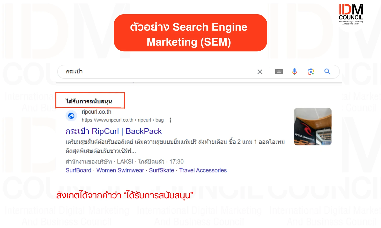 Search Engine Marketing (SEM)