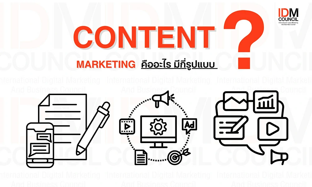 Content Marketing คืออะไร มีกี่รูปแบบ